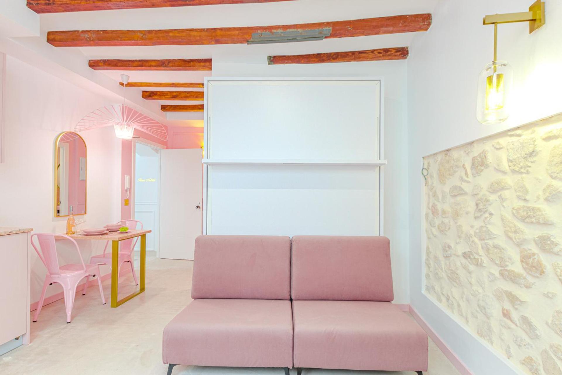 Glamorous Pink Studio In City Center لقنت المظهر الخارجي الصورة